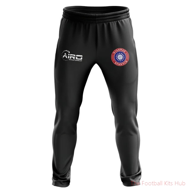 Dynamic Myanmar Football Black Shirt Sports Garment-Unisoccer Shop